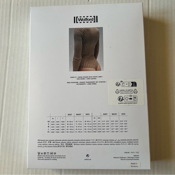 Wolford Bodysuit L Melange Gray - Picture 3 of 8